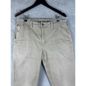 Duluth Flex Fire Hose Pants Mens 36x30 Workwear Tool Pocket Standard Fit Durable